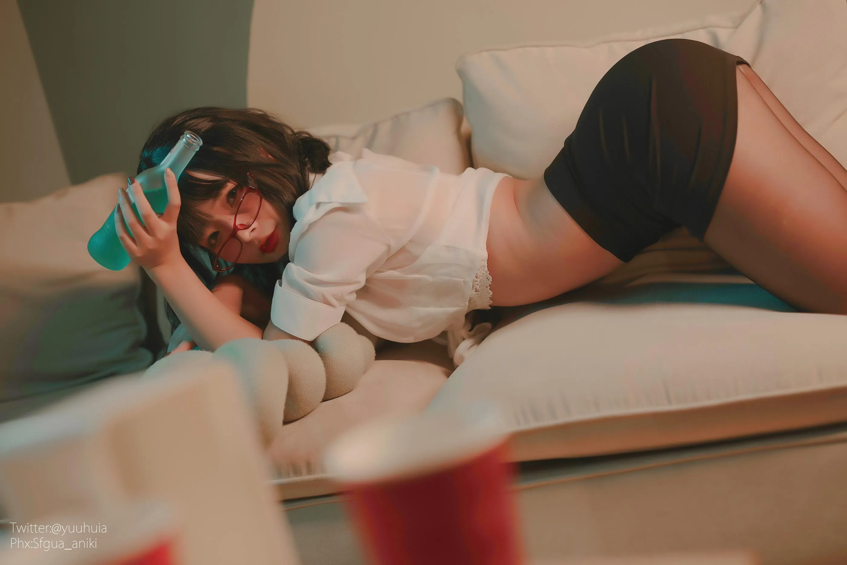 yuuhui玉汇 – NO.002 宿醉 [88P]插图3
